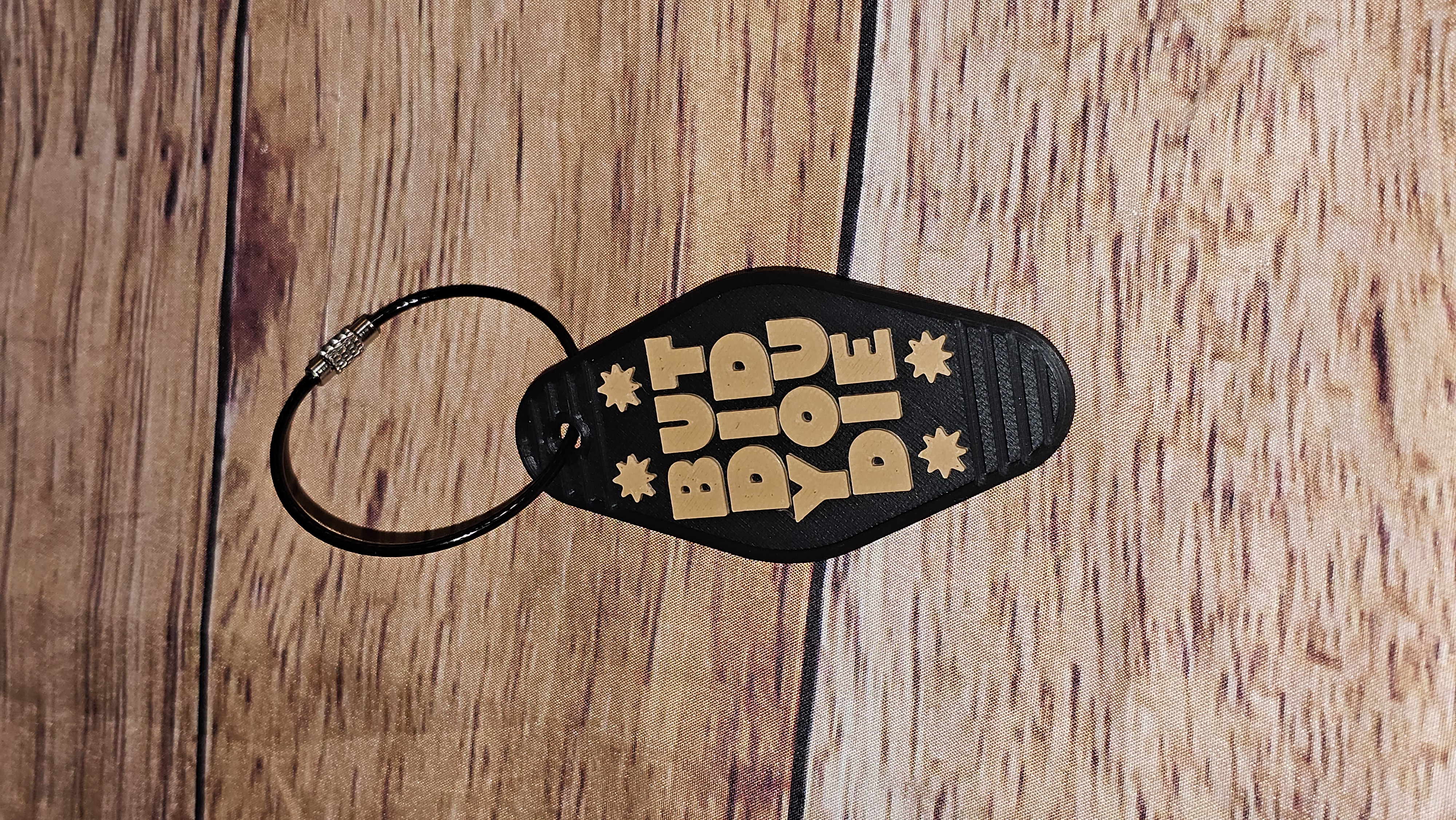 Custom Keychain - Personalized 3D printed keychain